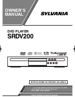 Preview for 1 page of Sylvania SRDV200 Owner'S Manual