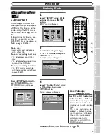 Preview for 69 page of Sylvania SRDV495 Owner'S Manual