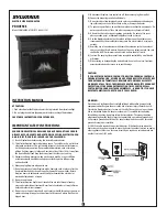 Sylvania SRM480PG-47CW Instruction Manual preview