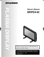 Предварительный просмотр 1 страницы Sylvania SRPD442 A Owner'S Manual