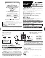 Preview for 5 page of Sylvania SRT2213B, SRT2219B Owner'S Manual