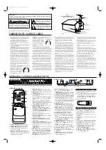 Предварительный просмотр 2 страницы Sylvania SRT2220F Owner'S Manual