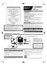 Предварительный просмотр 5 страницы Sylvania SRT2220F Owner'S Manual