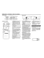 Предварительный просмотр 4 страницы Sylvania SRT2223 Owner'S Manual