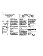 Предварительный просмотр 4 страницы Sylvania SRT2223S Owner'S Manual