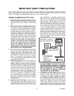 Предварительный просмотр 4 страницы Sylvania SRT2227S Service Manual