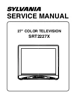 Sylvania SRT2227X Service Manual preview