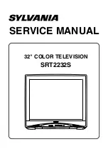 Sylvania SRT2232S Service Manual предпросмотр