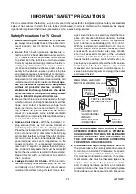 Предварительный просмотр 4 страницы Sylvania SRT2232S Service Manual