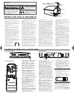 Предварительный просмотр 6 страницы Sylvania SRT2323 Owner'S Manual