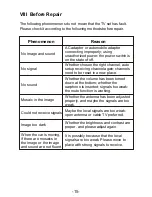 Preview for 17 page of Sylvania SRT702A Operation Instruction Manual