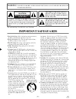 Preview for 2 page of Sylvania SRTD313 Owner'S Manual