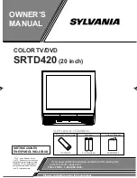 Preview for 1 page of Sylvania SRTD420 Owner'S Manual