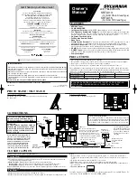 Sylvania SRTL313 Owner'S Manual предпросмотр