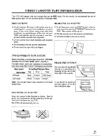 Preview for 7 page of Sylvania SRV196 Owner'S Manual