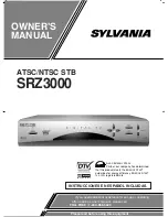 Preview for 1 page of Sylvania SRZ3000 Owner'S Manual