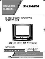 Sylvania SSC719B Owner'S Manual preview