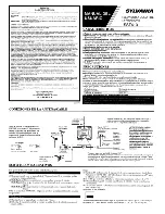 Предварительный просмотр 5 страницы Sylvania SST413 Owner'S Manual