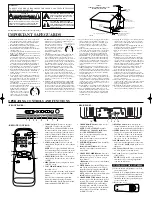 Предварительный просмотр 2 страницы Sylvania SST4272 Owner'S Manual