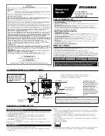 Предварительный просмотр 5 страницы Sylvania SST4274S Owner'S Manual