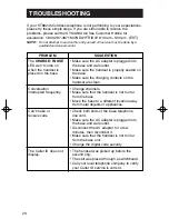 Предварительный просмотр 33 страницы Sylvania ST88245 Owner'S Manual