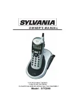 Sylvania STC590 Owner'S Manual preview