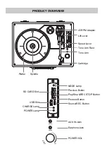 Предварительный просмотр 5 страницы Sylvania STT104BT-BLACK-ING Instructions Manual