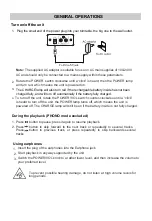 Предварительный просмотр 7 страницы Sylvania STT104BT-BLACK-ING Instructions Manual