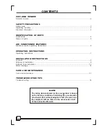 Preview for 2 page of Sylvania SYL-12PE Owner'S Manual