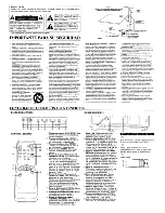 Предварительный просмотр 6 страницы Sylvania Sylvania 4913LT V-Version Owner'S Manual