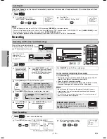 Preview for 12 page of Sylvania Sylvania DVC865H Owner'S Manual