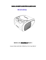 Sylvania SYLVANIA SCR4975 Manual preview