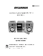 Preview for 1 page of Sylvania SYLVANIA SRCD544 Instruction Manual