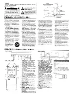 Preview for 2 page of Sylvania Sylvania SRT139V Owner'S Manual