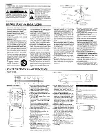 Предварительный просмотр 2 страницы Sylvania Sylvania SRT199V Owner'S Manual