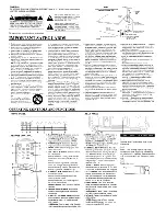 Предварительный просмотр 2 страницы Sylvania Sylvania SST413 Owner'S Manual