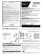 Preview for 5 page of Sylvania Sylvania W4913TA Owner'S Manual