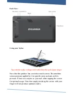 Preview for 3 page of Sylvania SYNET7LP Quick Start Manual