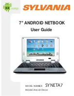 Sylvania SYNETA7 User Manual предпросмотр