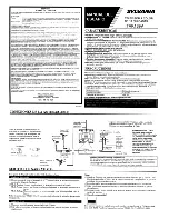 Предварительный просмотр 5 страницы Sylvania TVK139V Owner'S Manual