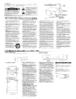 Preview for 6 page of Sylvania TVK199AV Sylvania Owner'S Manual