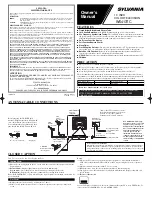 Sylvania W6413TC Owner'S Manual preview