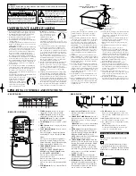 Предварительный просмотр 2 страницы Sylvania W6413TC Owner'S Manual