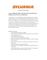 Sylvania Wireless Port User Manual предпросмотр