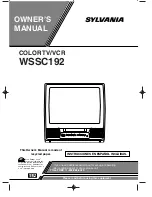 Sylvania WSSC132 Owner'S Manual preview