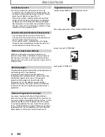 Preview for 4 page of Sylvania ZC320SL8B Owner'S Manual