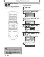 Preview for 24 page of Sylvania ZC320SL8B Owner'S Manual