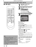 Preview for 44 page of Sylvania ZC320SL8B Owner'S Manual