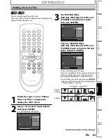 Предварительный просмотр 63 страницы Sylvania ZC320SL8B Owner'S Manual