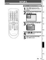 Предварительный просмотр 71 страницы Sylvania ZC320SL8B Owner'S Manual